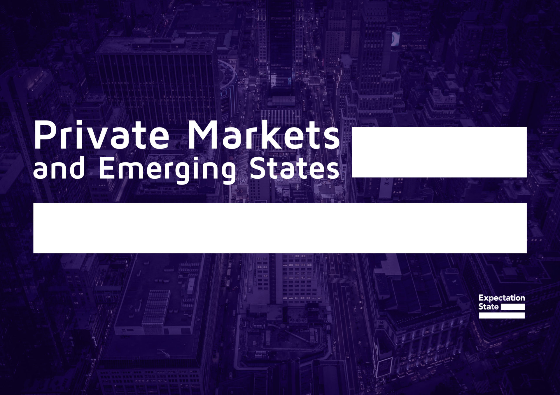Private markets and emerging states: assessing the state of play