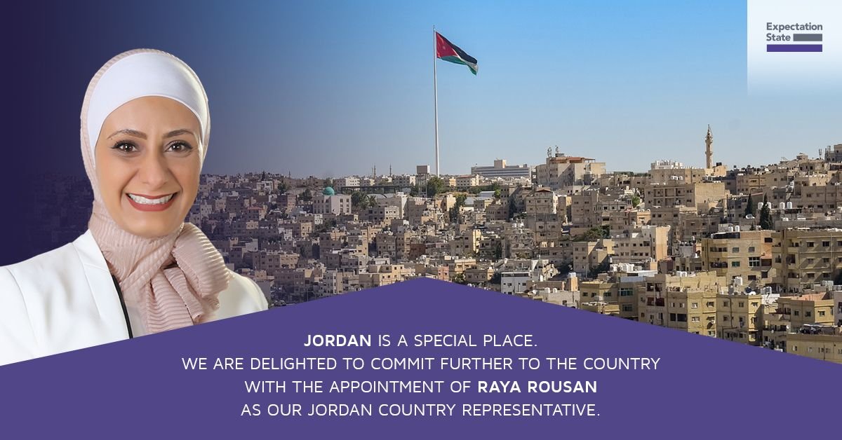 Raya Rousan Appointed as Jordan Country Representative